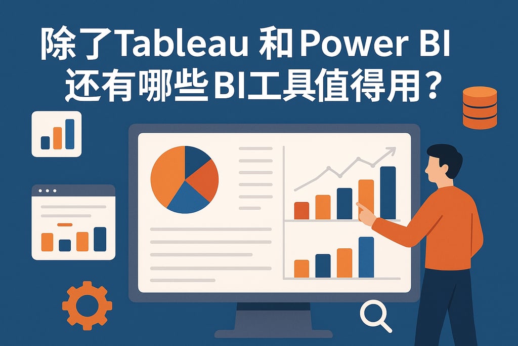 除了Tableau和Power BI，还有哪些BI工具值得用？